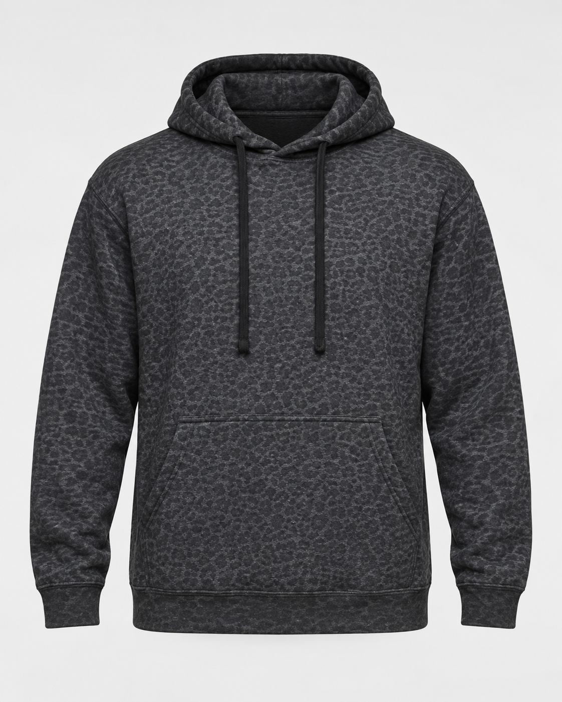 Customizable Black Leopard Hoodie