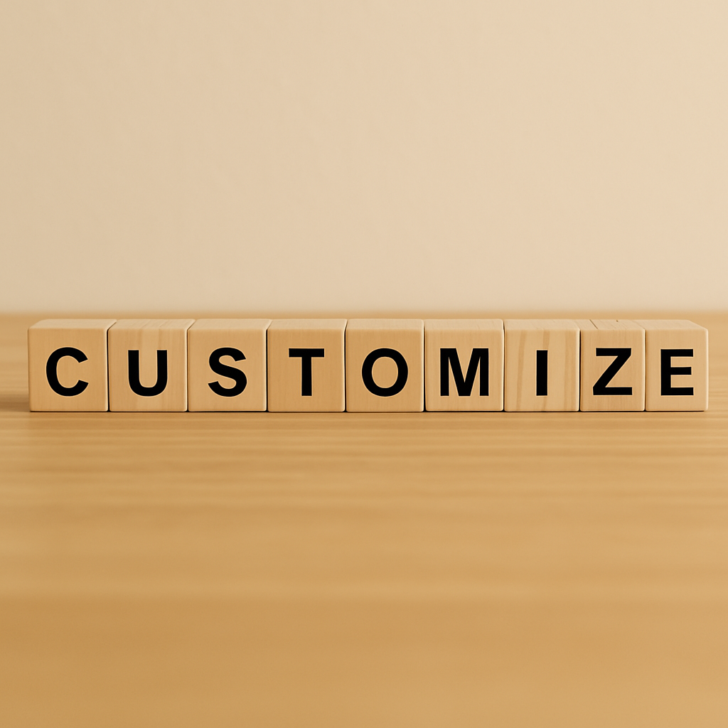 Customization