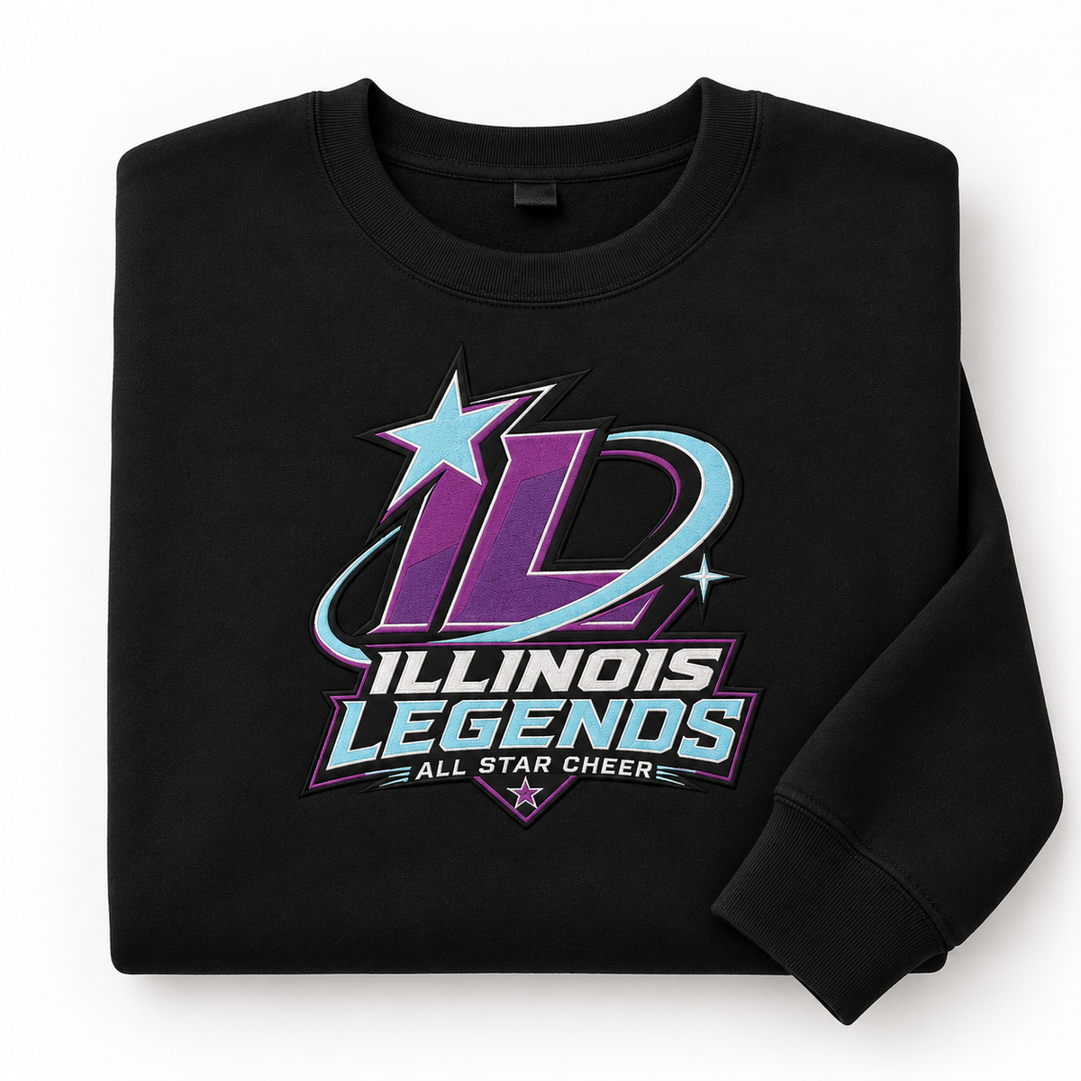 Illinois Legends All Star Cheer Crewneck Sweatshirt