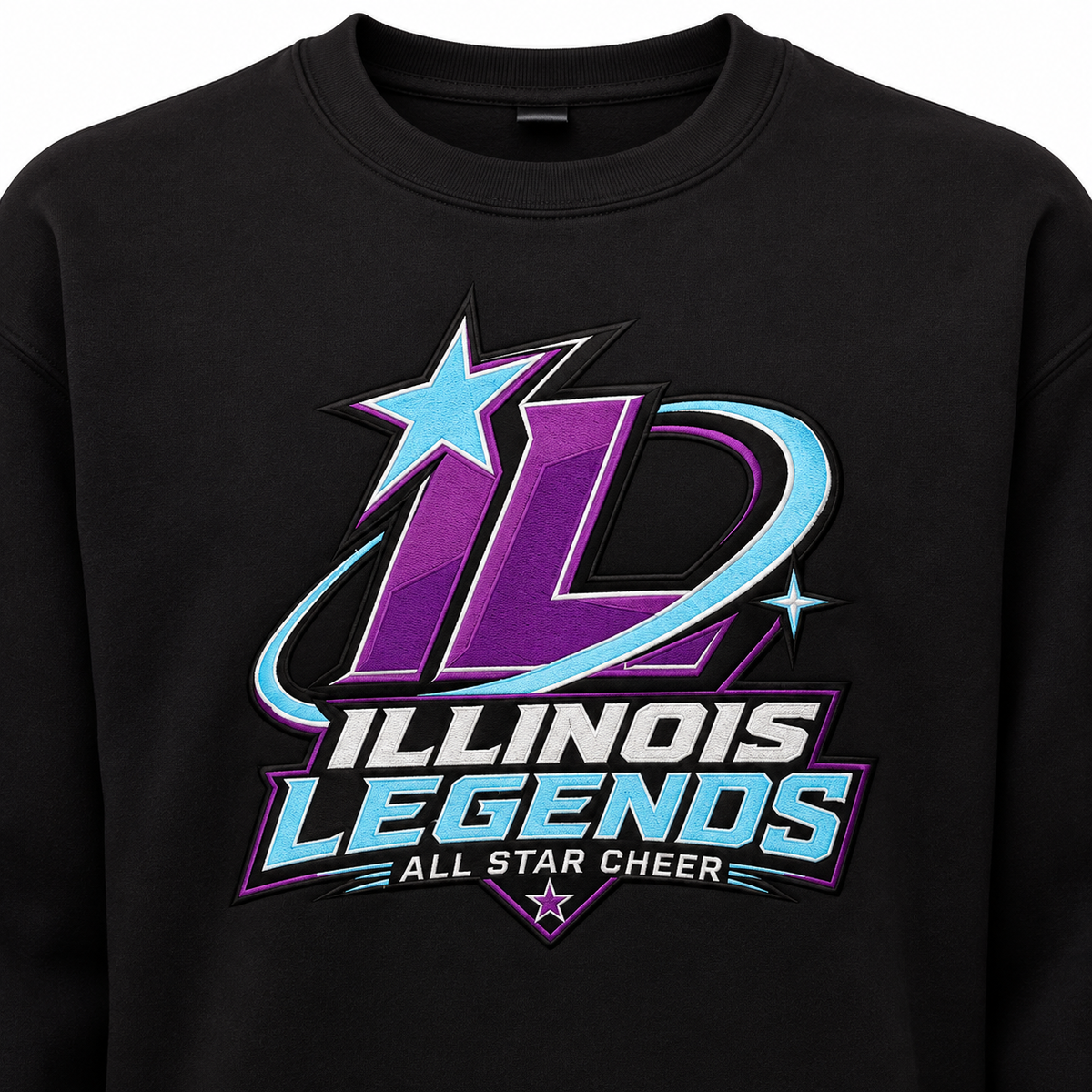 Illinois Legends All Star Cheer Crewneck Sweatshirt