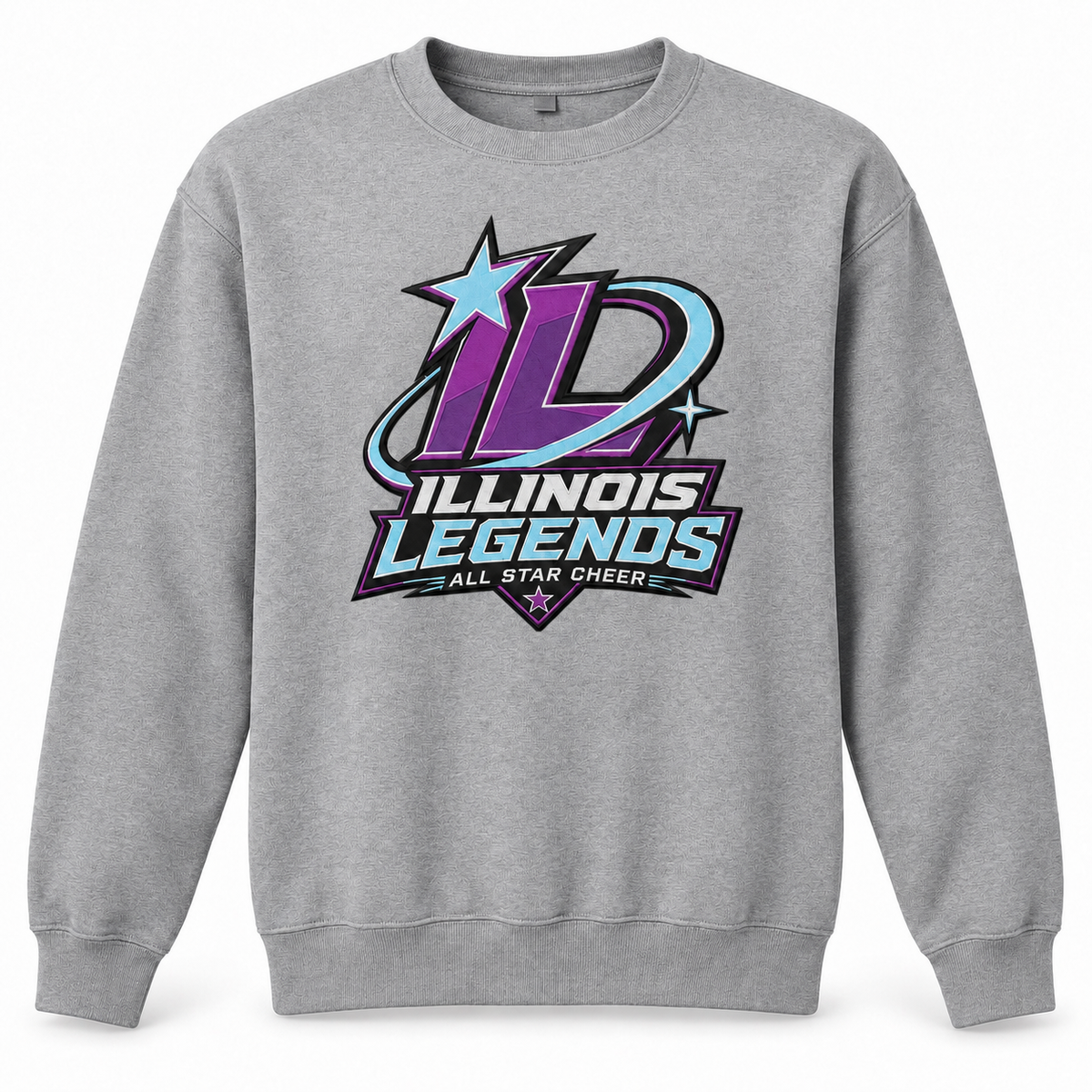 Illinois Legends All Star Cheer Crewneck Sweatshirt