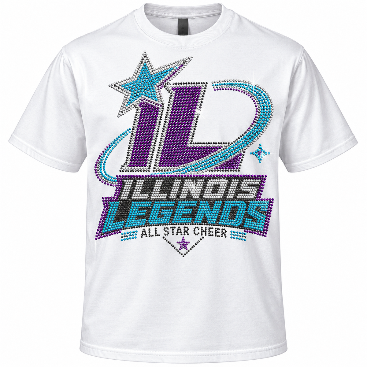 Illinois Legends Rhinestone T-Shirt