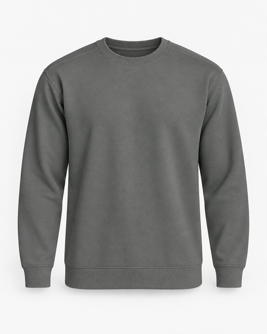 Customizable Charcoal Grey Sweatshirt